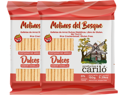 GALLETAS DE ARROZ MOLINOS DEL BOSQUE