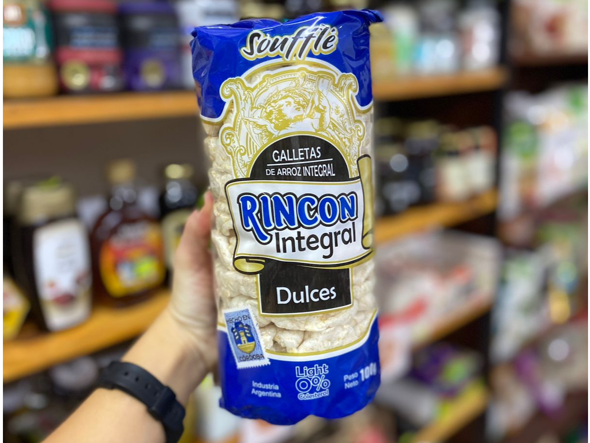 DISCOS DE ARROZ RINCÓN INTEGRAL