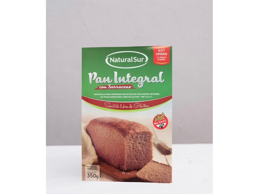 PAN INTEGRAL CON SARRACENO NATURALSUR