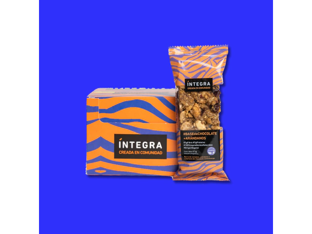 ÍNTEGRA BASE CHOCO Y ARÁNDANOS