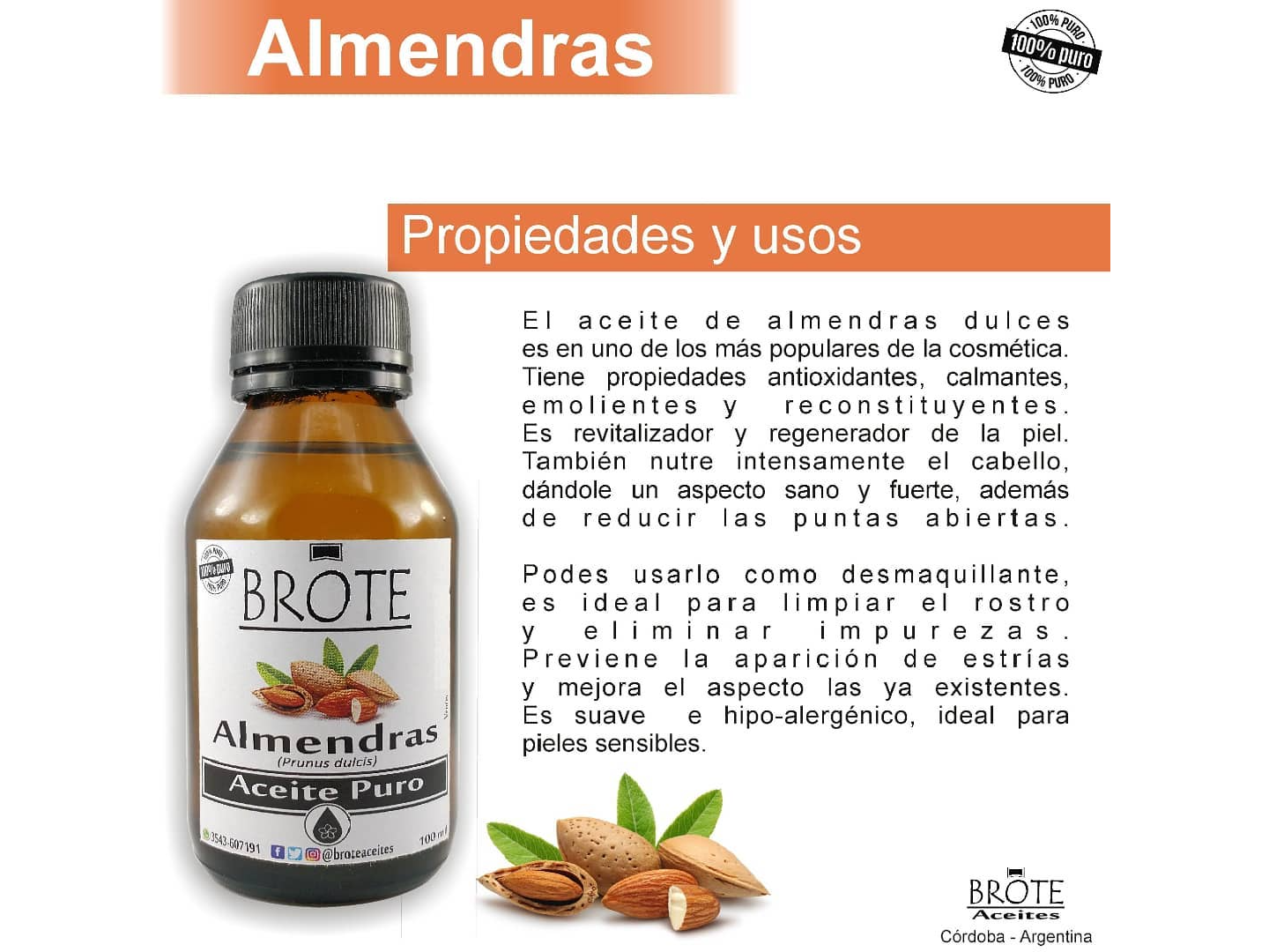 ACEITE DE ALMENDRAS