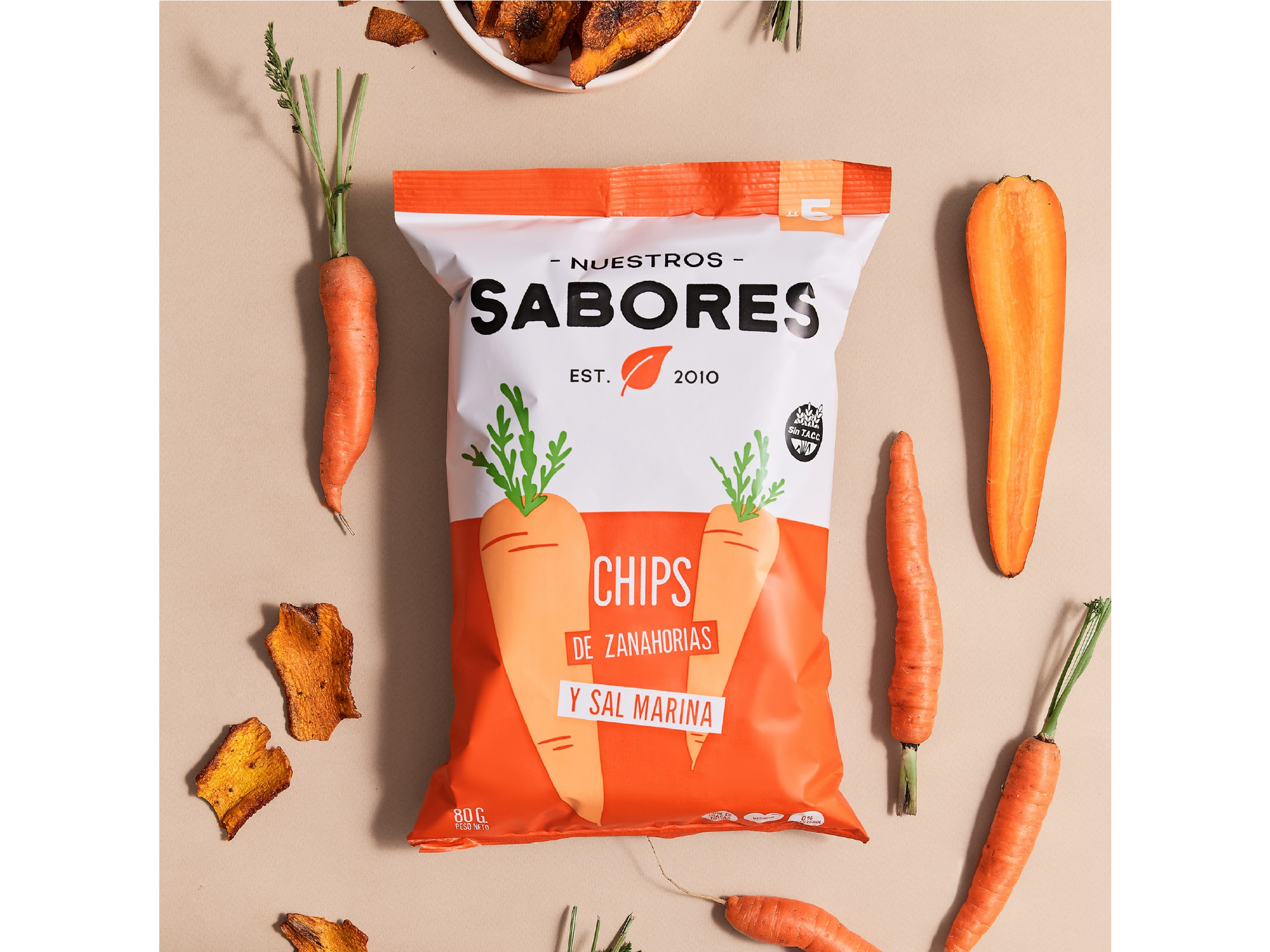 CHIPS DE ZANAHORIA