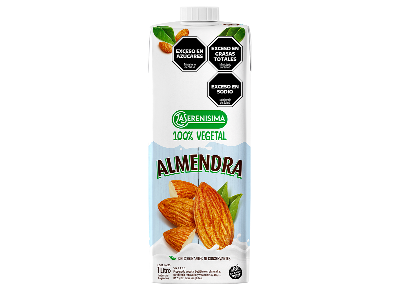 LECHE DE ALMENDRAS LA SERENÍSIMA