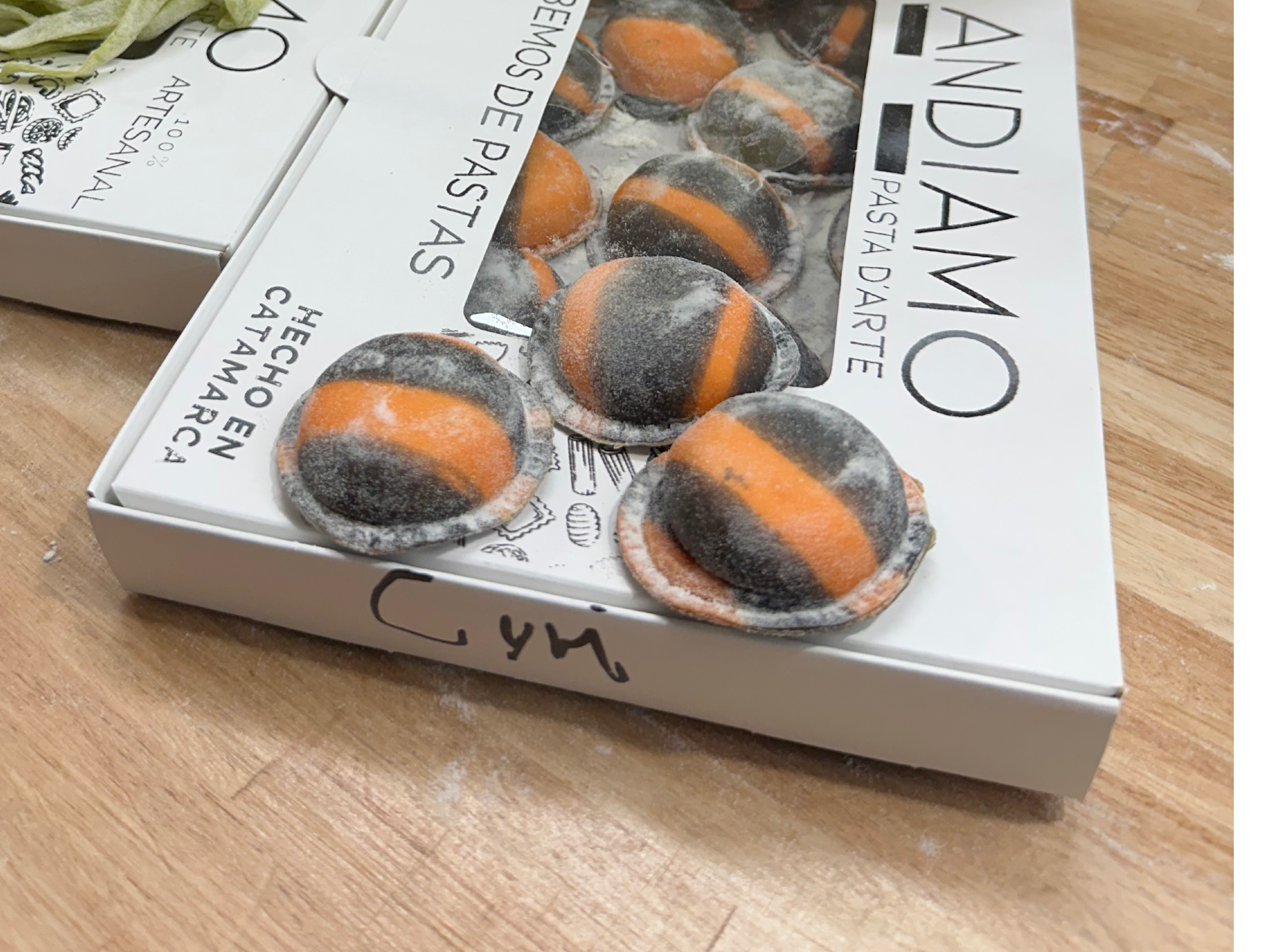 Sorren.  de calabaza y muzzarella