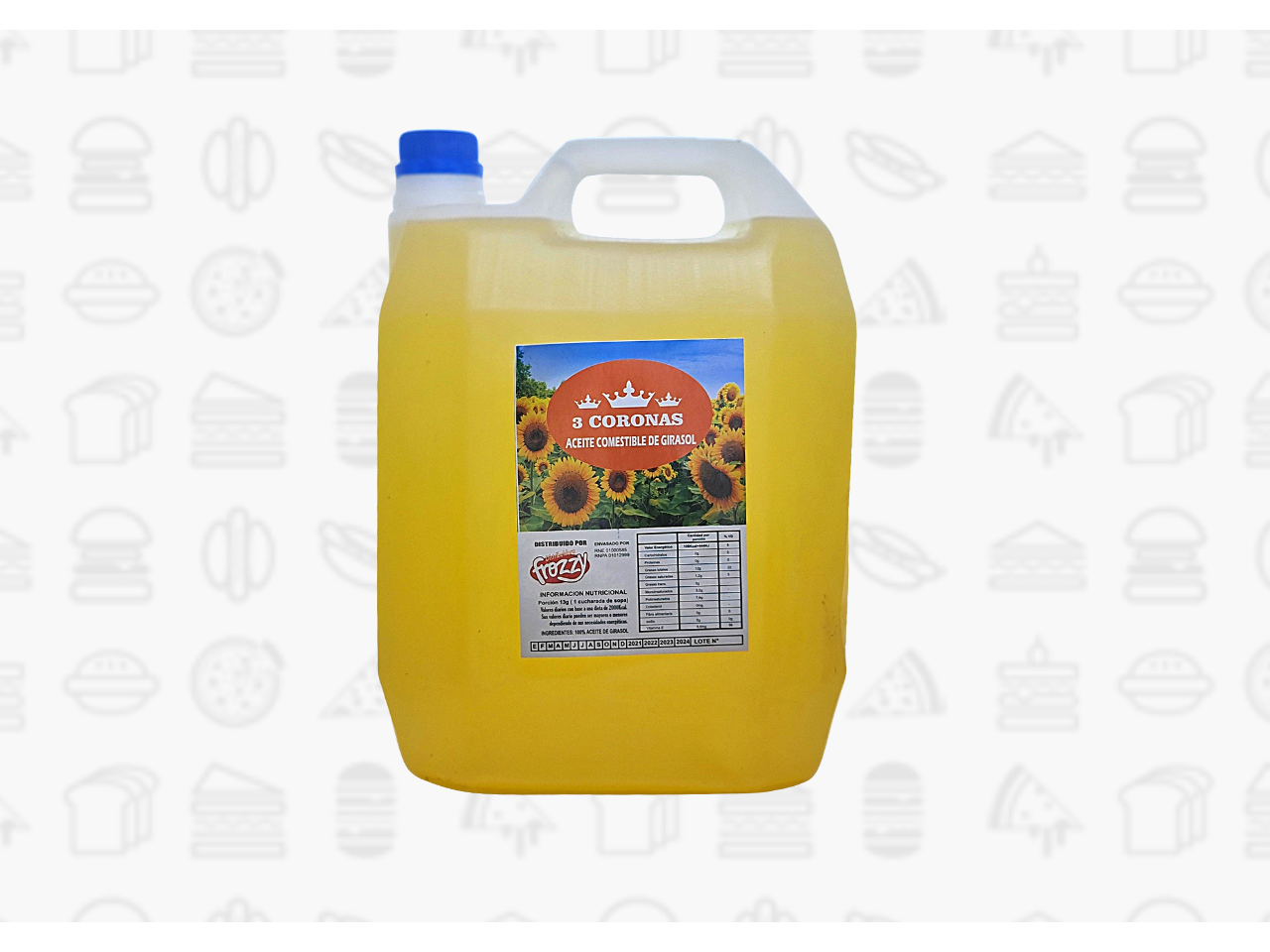 ACEITE DE GIRASOL DE  10 LT