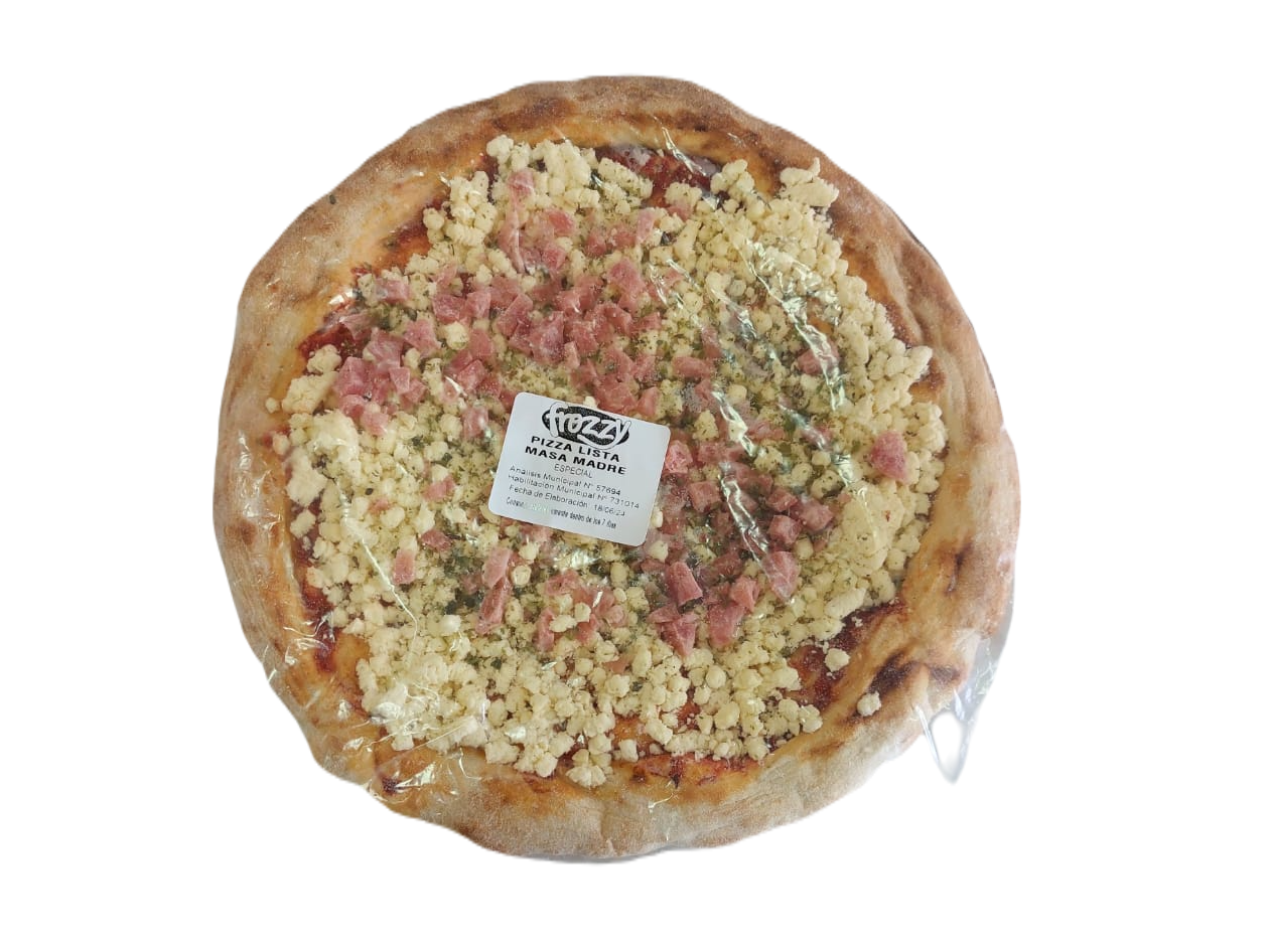 PIZZA CONGELADA MASA MADRE ESPECIAL