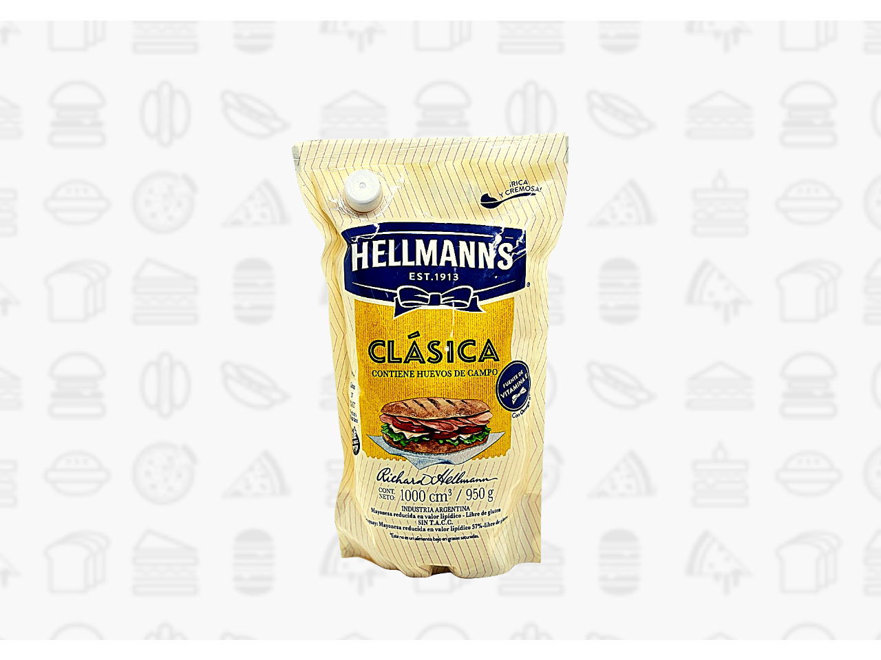 MAYONESA HELLMANS 1KG