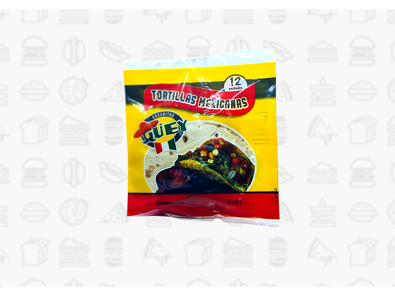 TORTILLA MEXICANAS GUEY X 12 UNIDADES