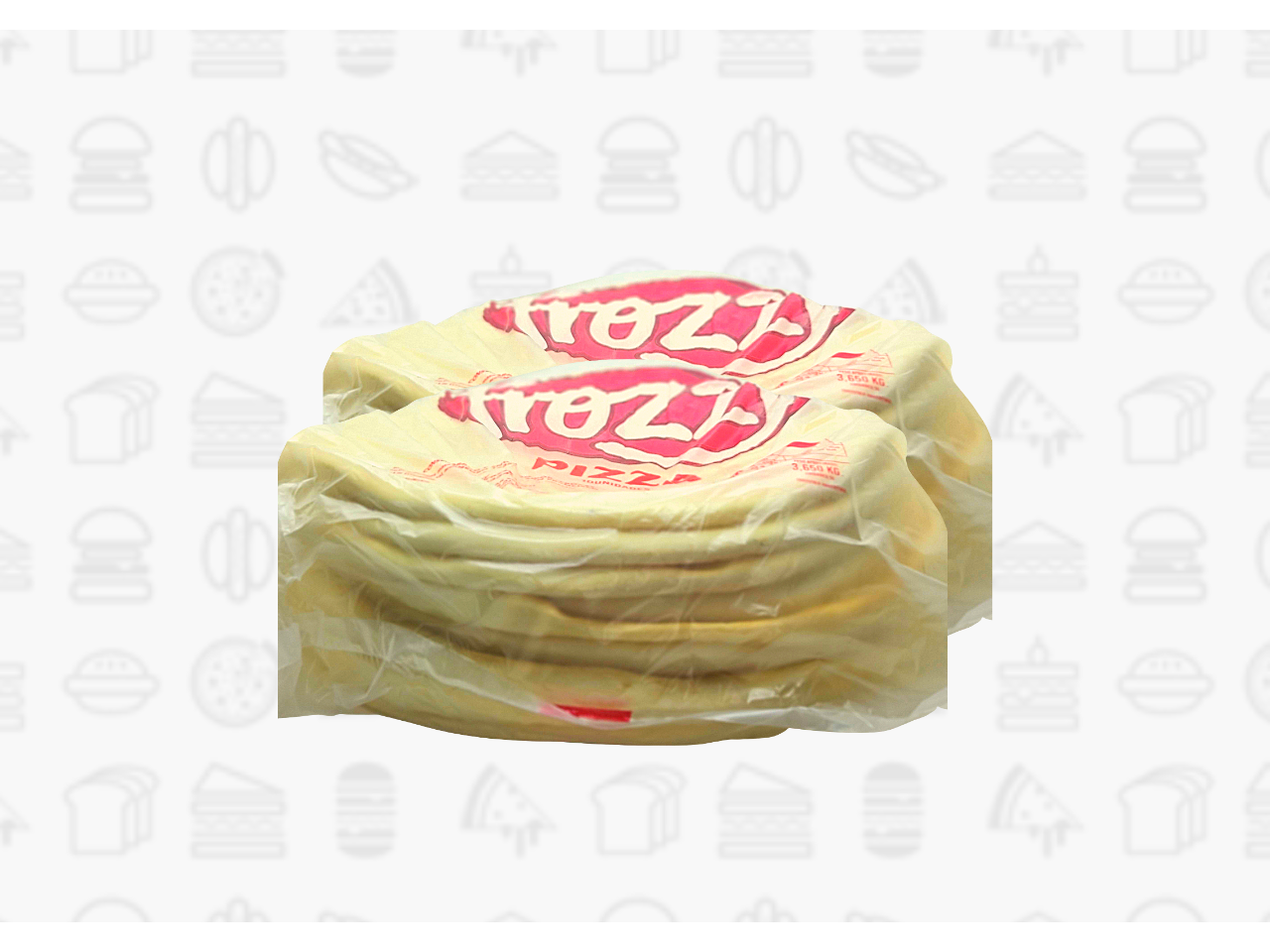 MASAS DE PIZZA FROZZY X 5 UNIDADES