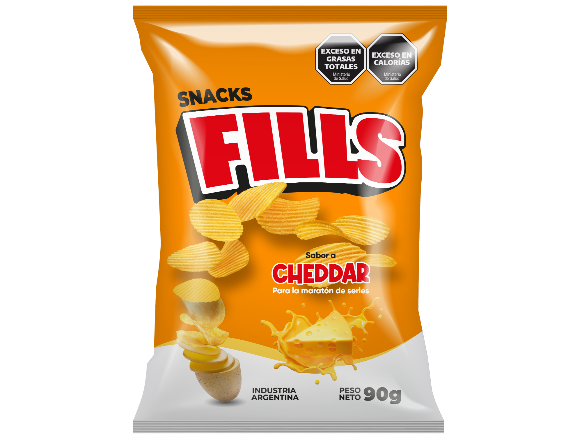 PAPAS SABOR CHEDDAR FILLS