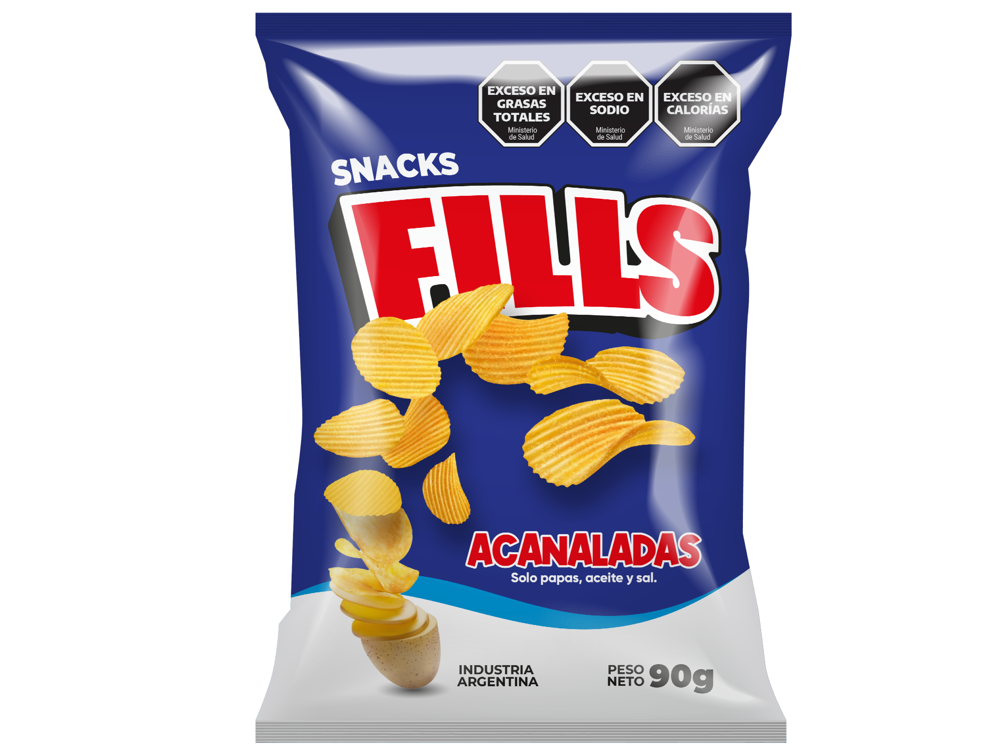 PAPAS ACANALADAS FILLS