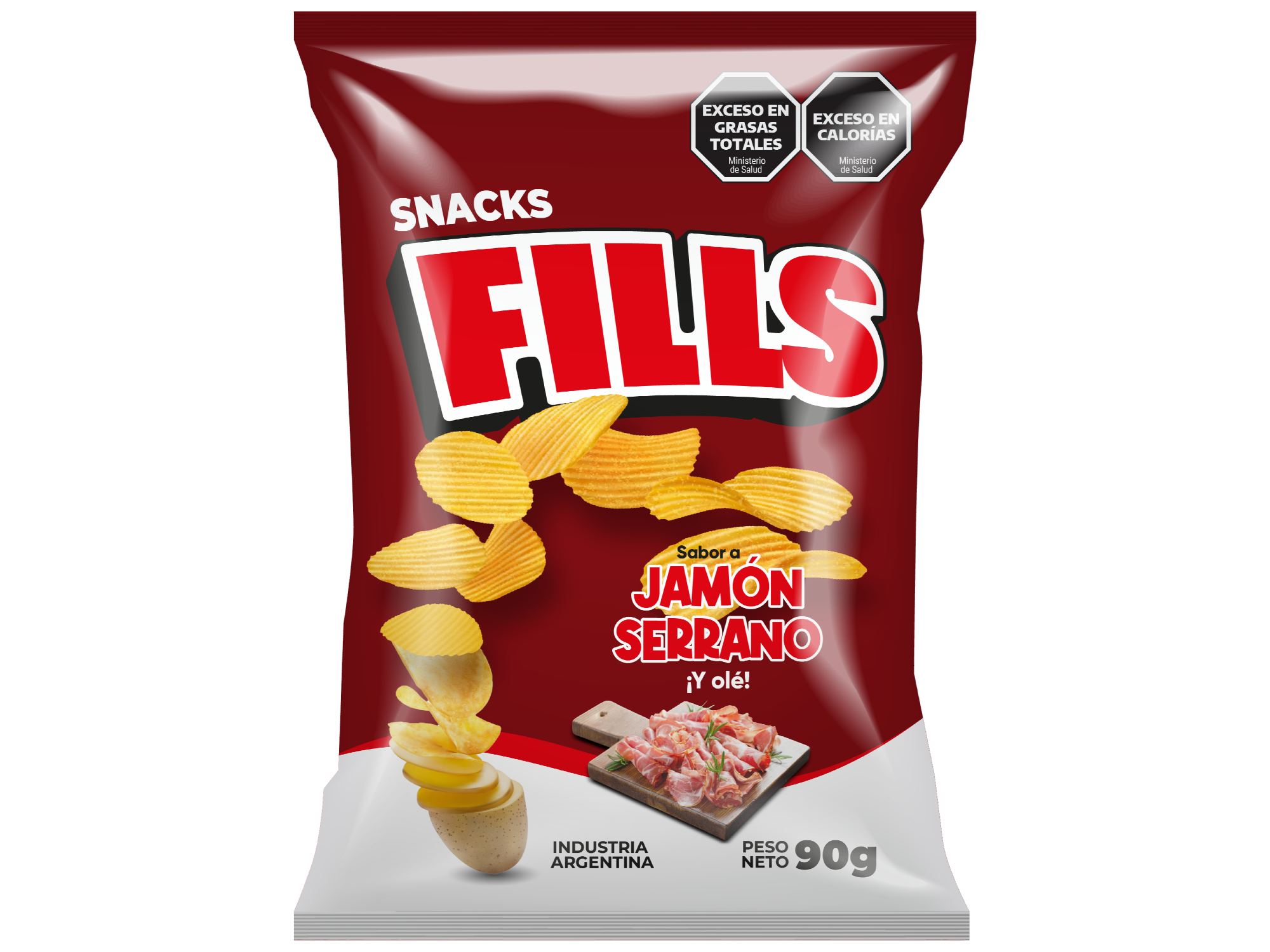 PAPAS SABOR JAMON SERRANO FILLS
