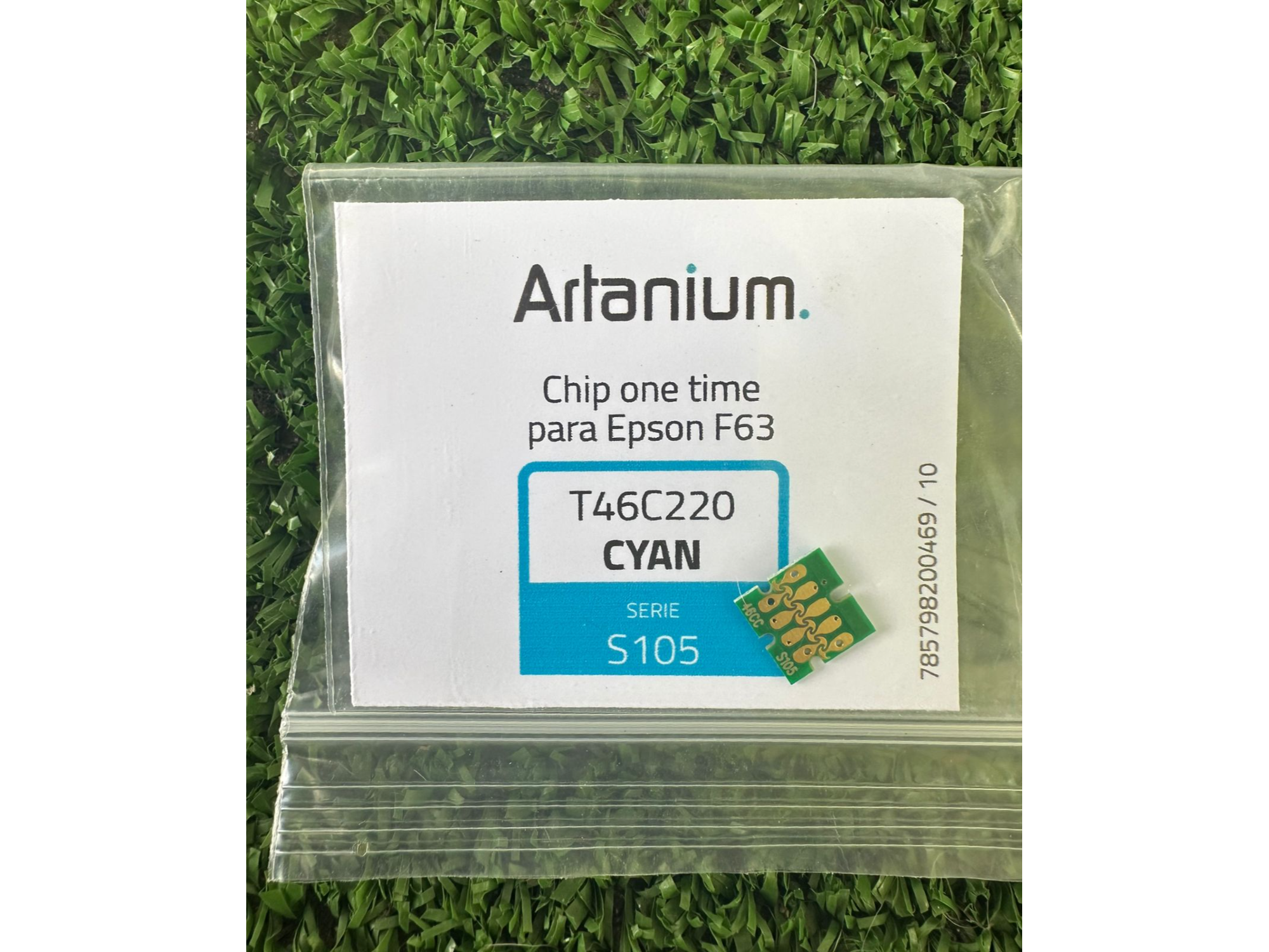 Chip EPSON F63 Cyan