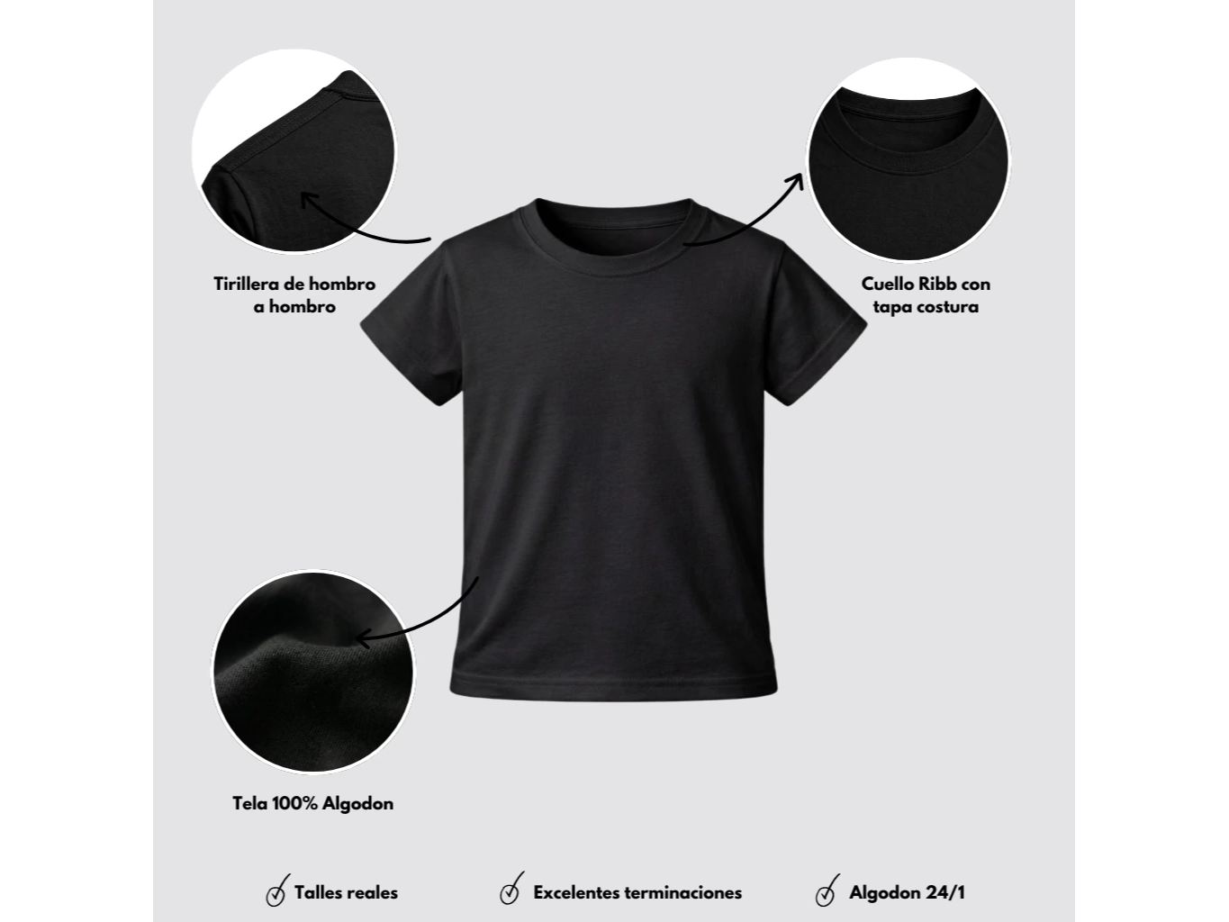 Remera Lisa De Algodon Adulto Unisex Para Estampar