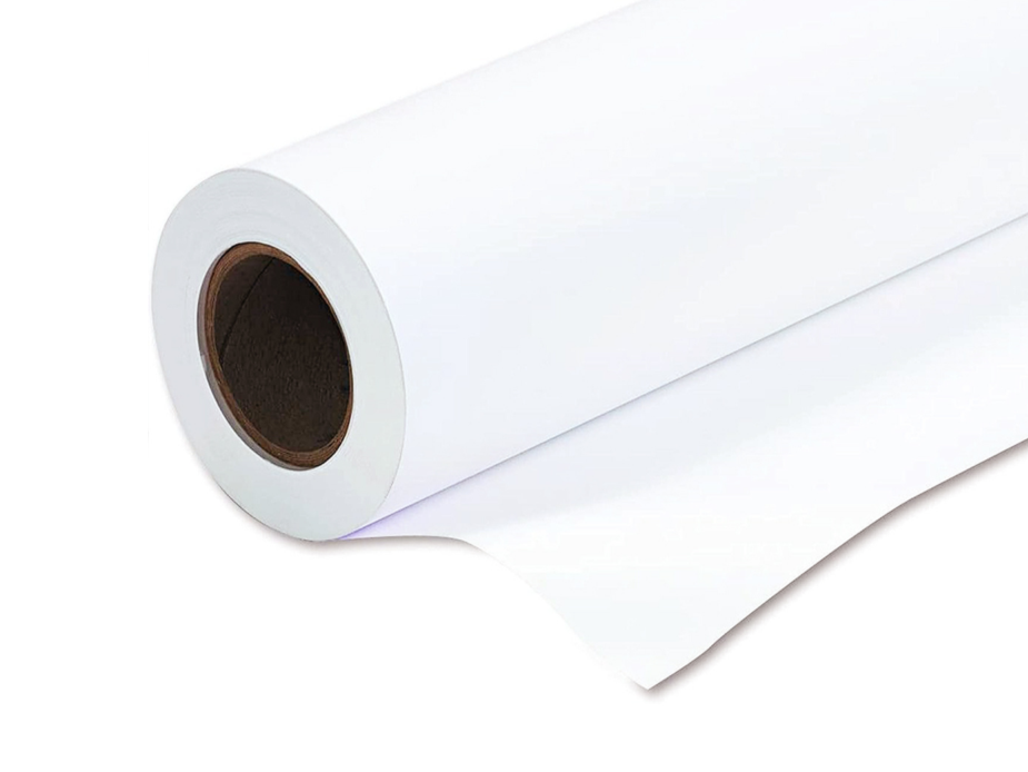 Rollo de papel blanco para sublimar. 1.10 x 120mts, 80g