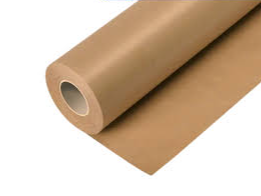 Rollo de papel marron para sublimar. 1.10 x 120mts, 80g