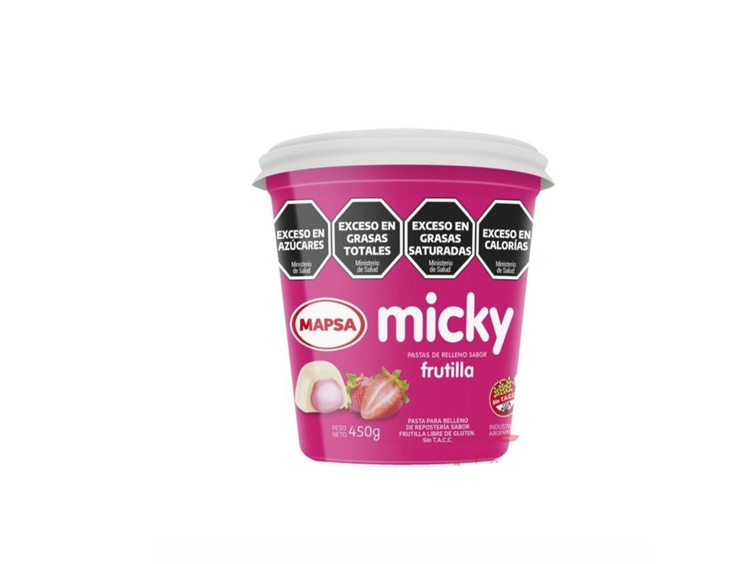 Pasta untable "Micky" Frutilla