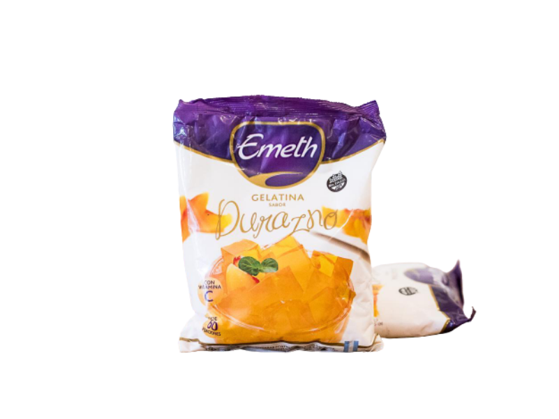 Gelatina Emeth de Durazno x 500gr