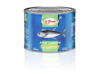 Atún en lata al natural x1.800kg