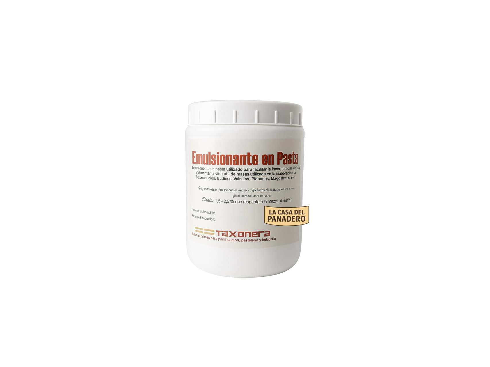 Emulsionante en pasta Taxonera x1kg