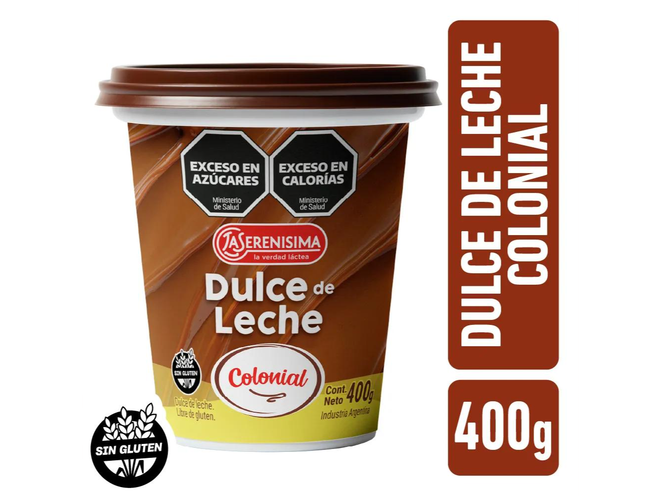 Dulce de leche Colonial La Serenisima x400gr