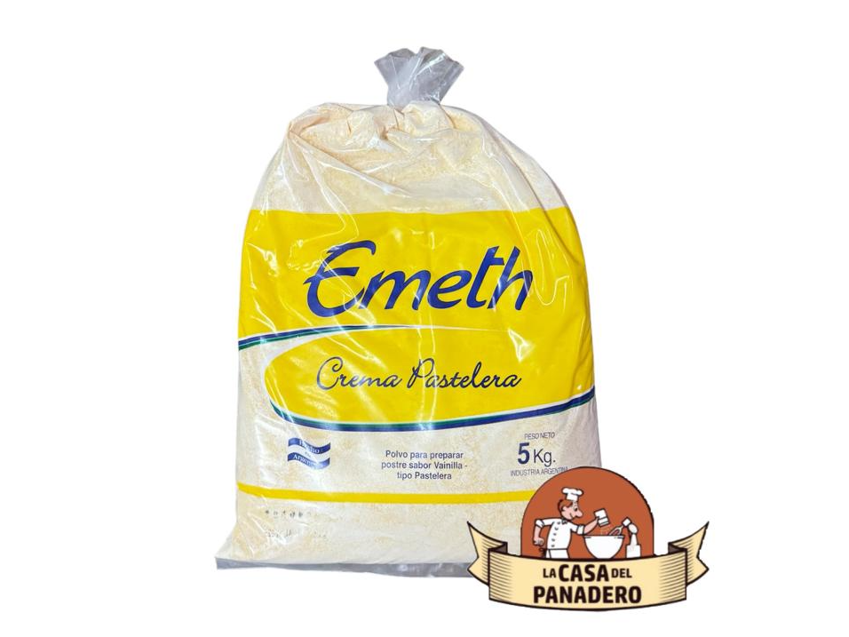 Crema Pastelera en Caliente x 5kg. Emeth