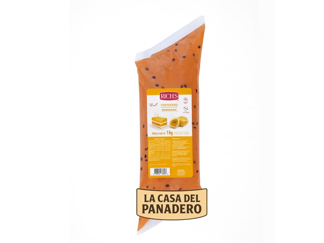 Preparado a base de pulpa de Maracuyá xkg Richs