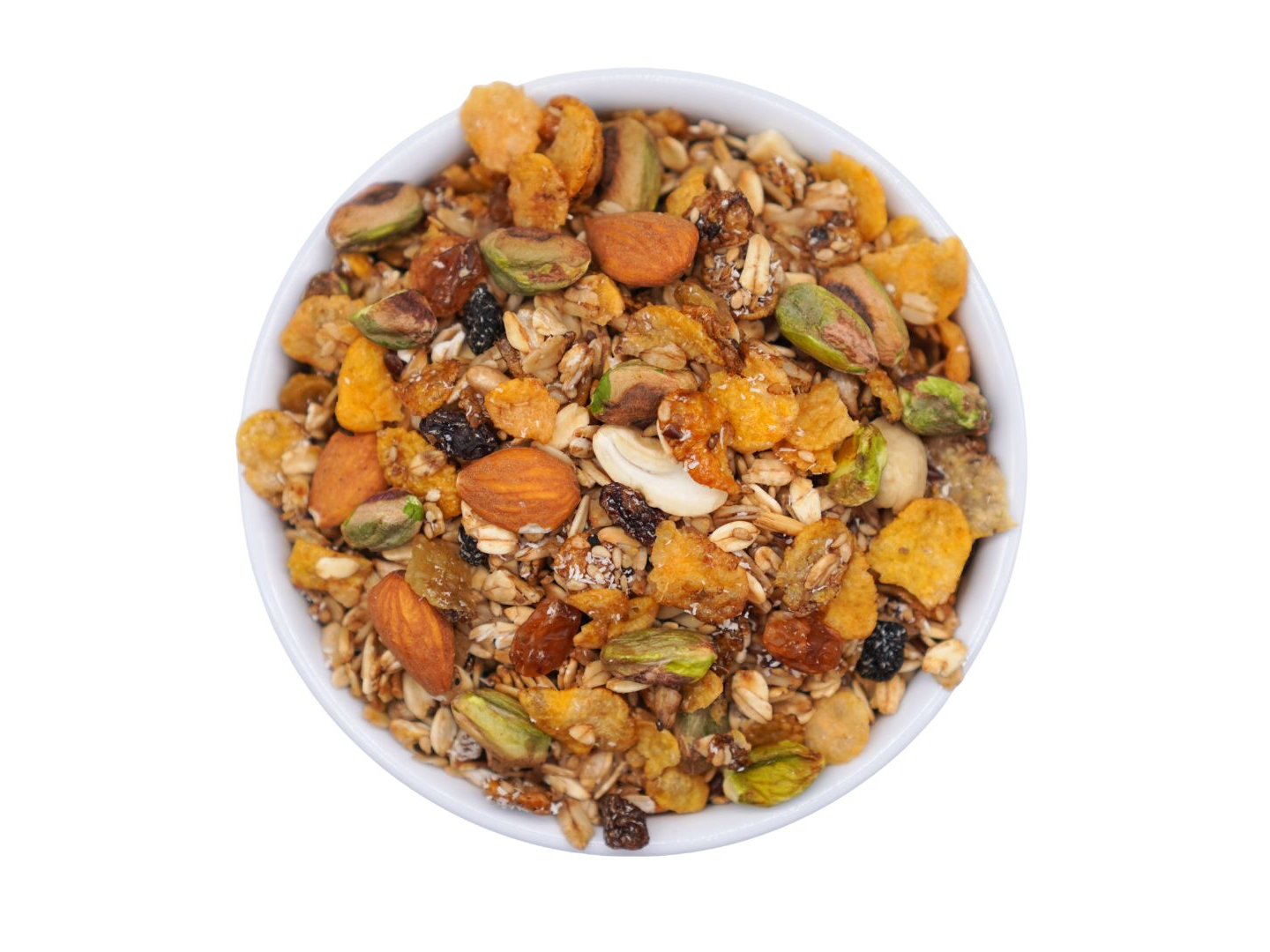 Granola con pistacho