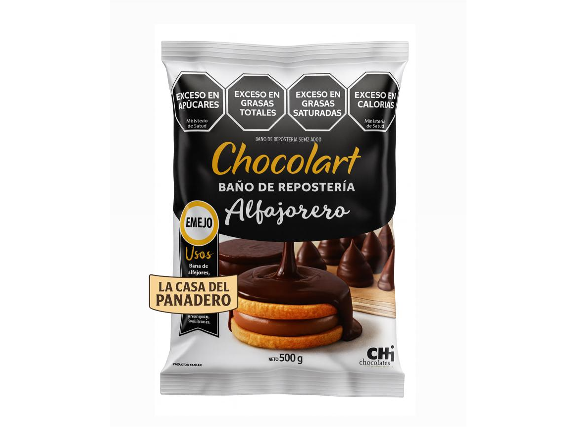 Chocolate "Chocolart" Alfajorero  Semiamargo
