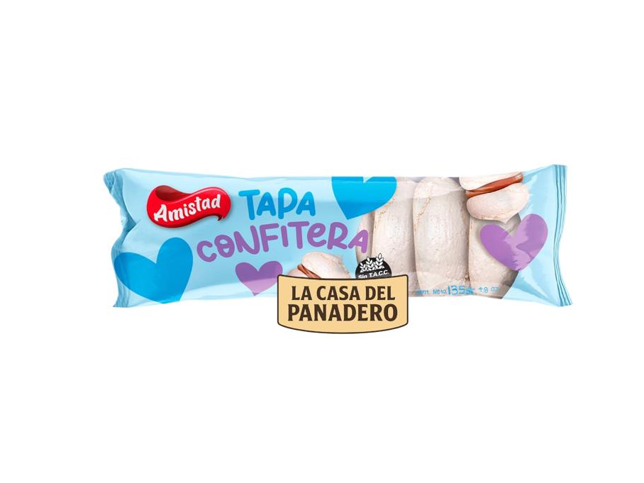 Merengue Tapa repostera grande "La Amistad" x135gr