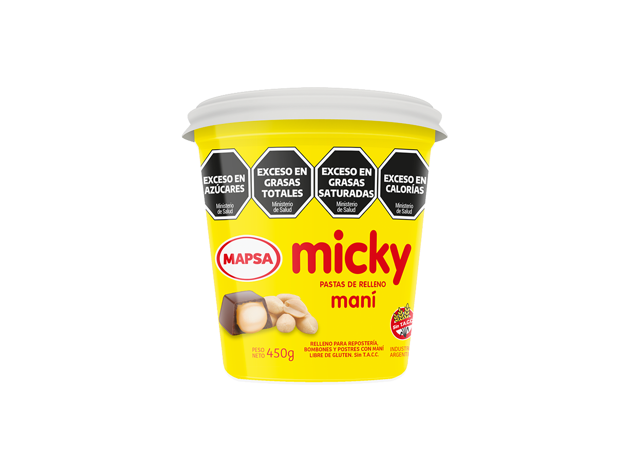 Pastas untables "Micky" Mani