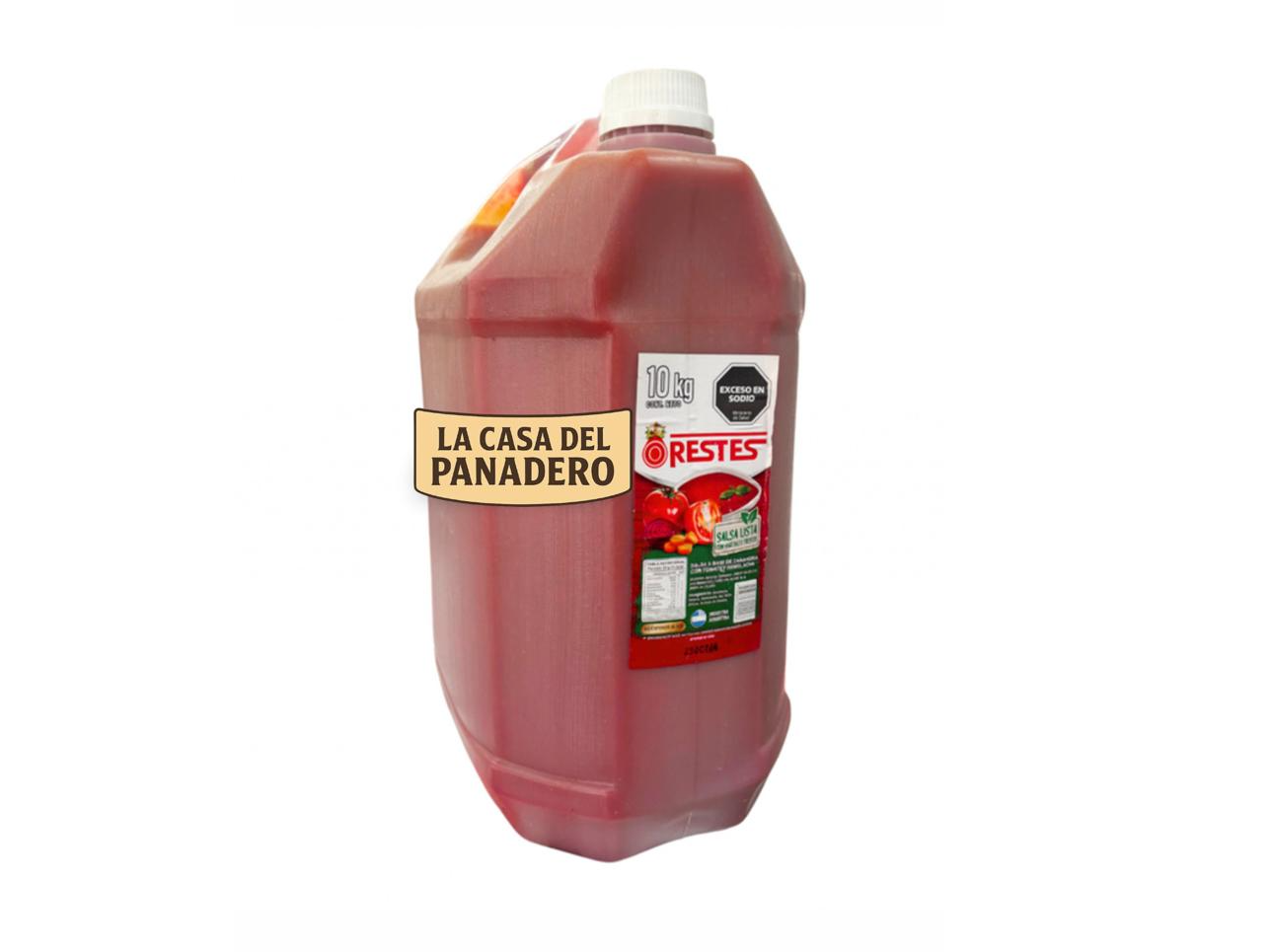 Salsa para Pizza en Bidón Oreste x 10kg.