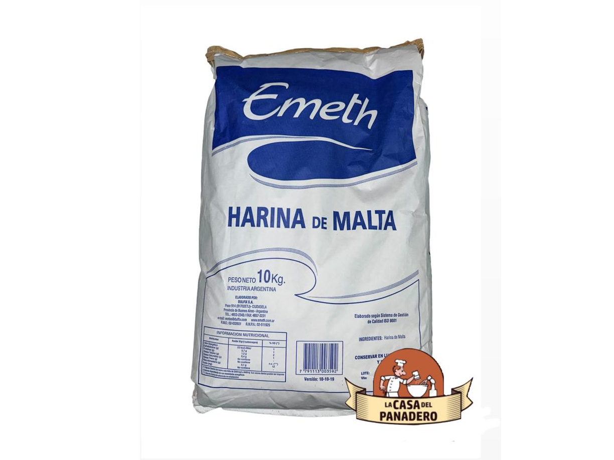 Harina de Malta x 10kg.