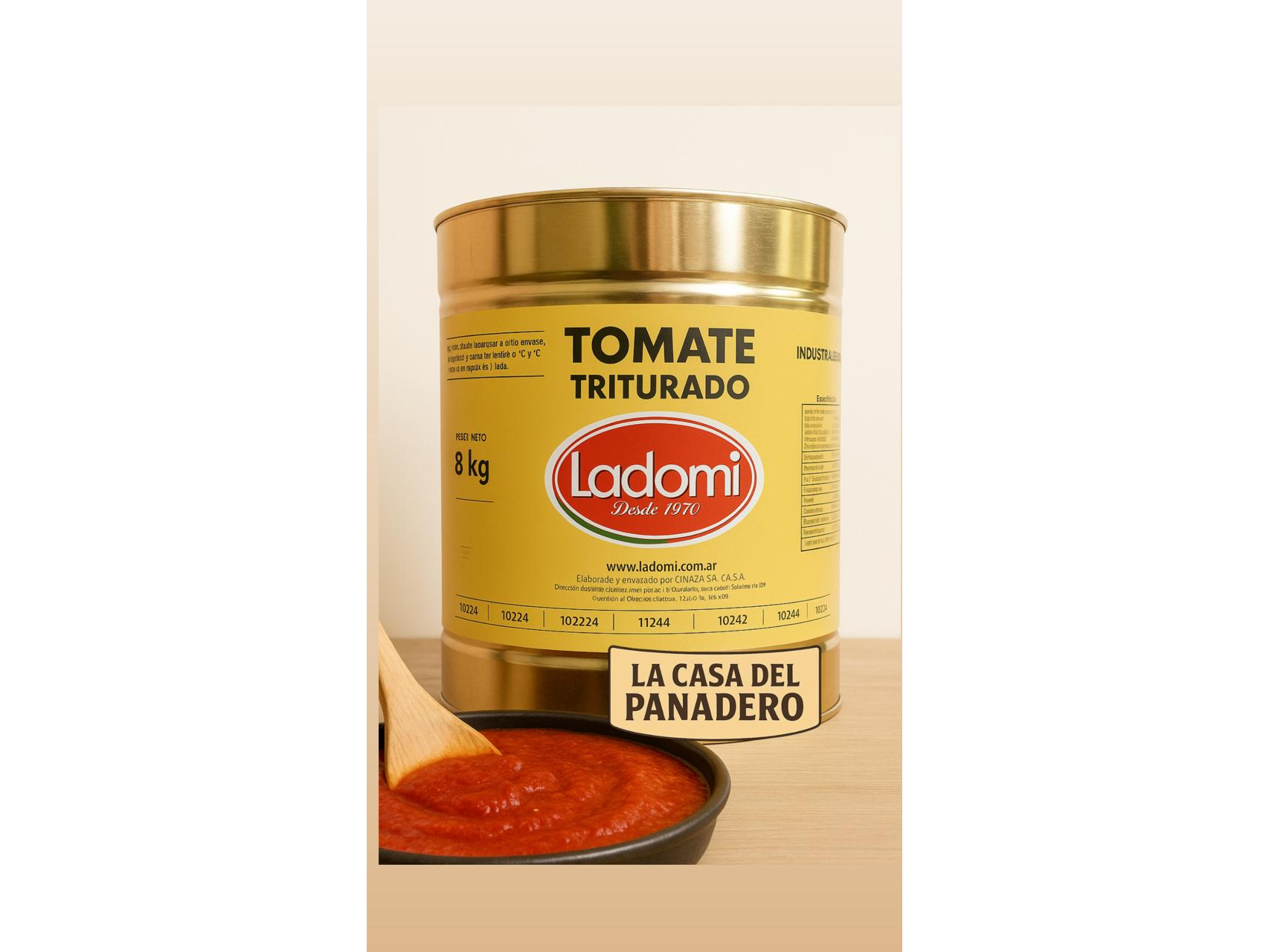 Tomate Triturado Ladomi x 8kg