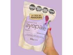 Chocolate Ganache "Ayepale" Sabor blanco x800gr
