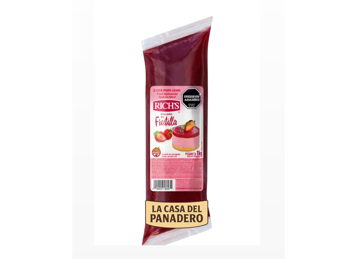 Pulpa de Frutilla xkg Richs (Mermelada)