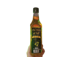 Aceite de oliva x500cc plastico "Don Matias Del Valle"