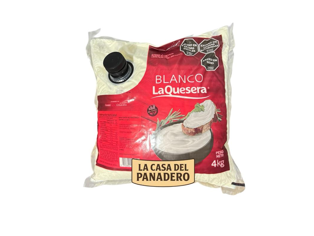 Queso Crema "La Quesera" x3kg