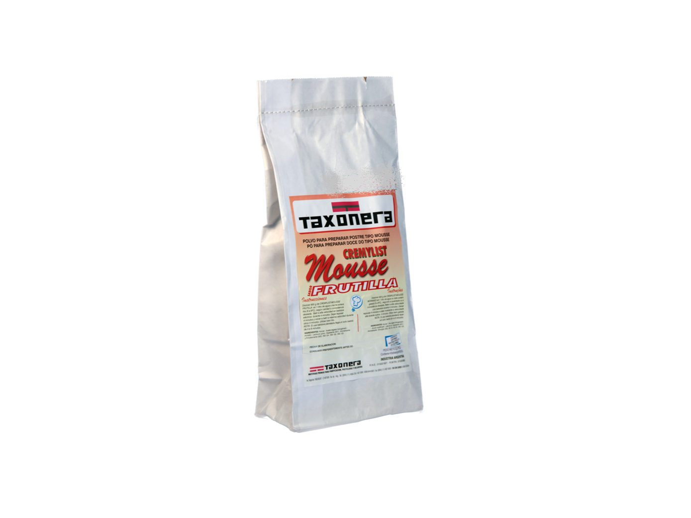 Mousse de Frutilla Taxonera