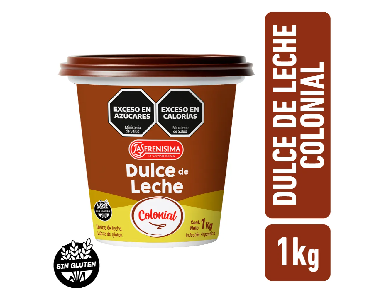 Dulce de leche Colonial La Serenisima x1kg