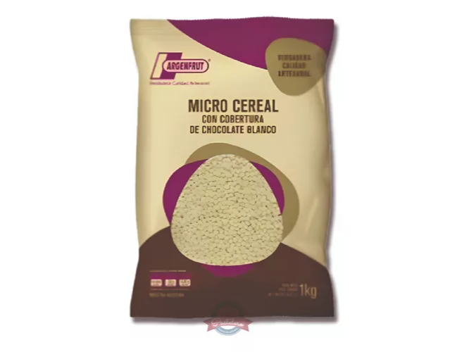 Micro cereal chocolate blanco