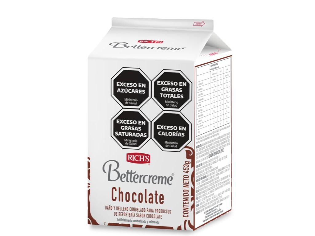 Richs Bettercream Chocolate x453gr