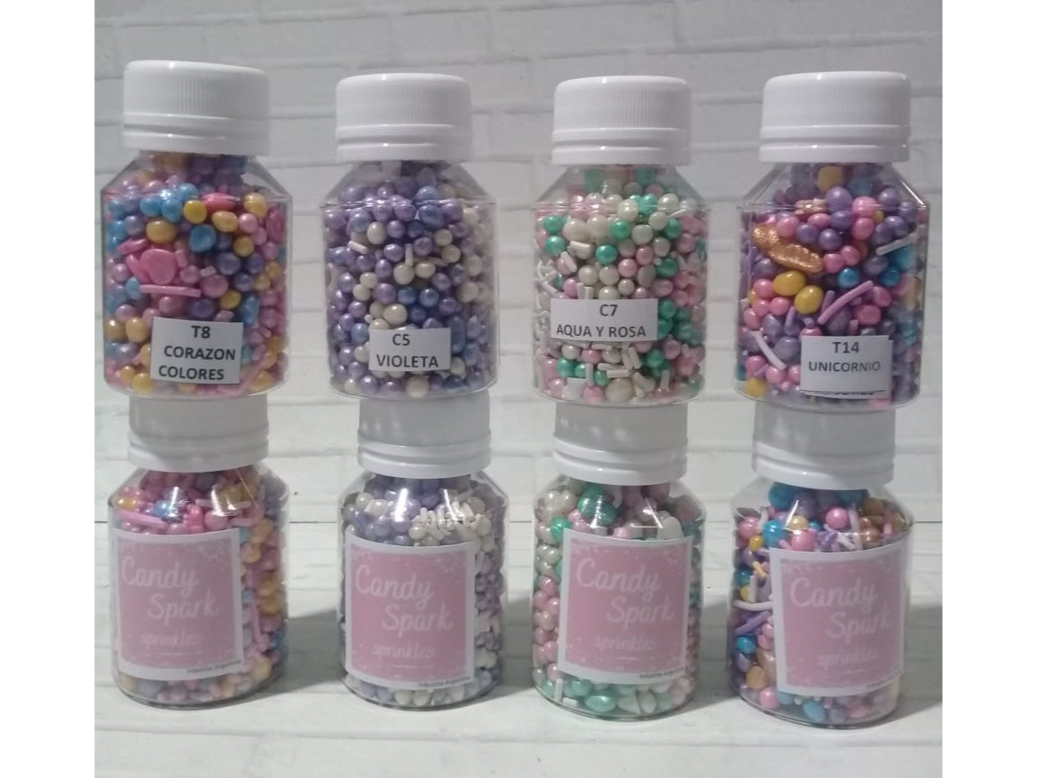 Sprinkles en frasquitos