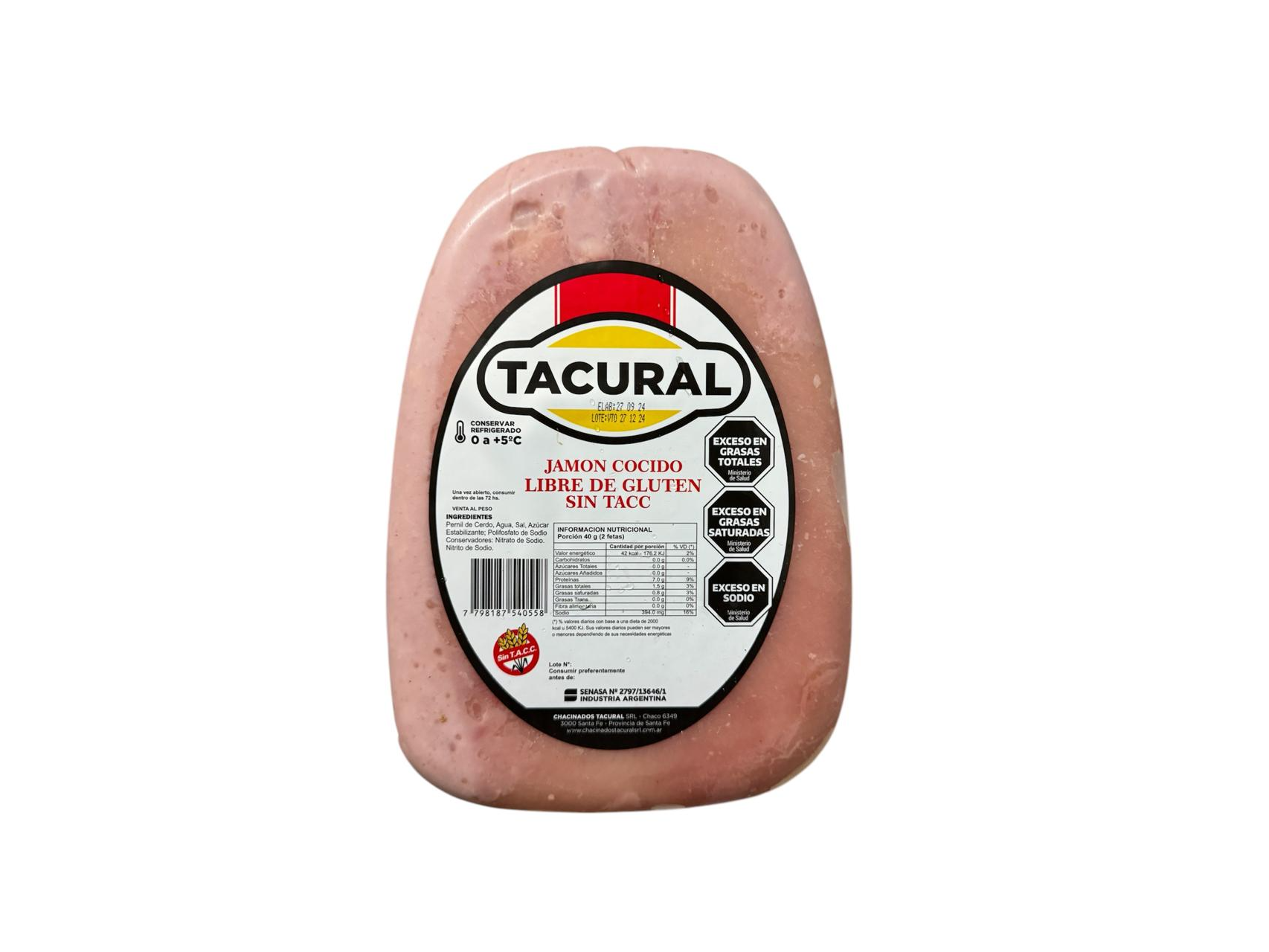 Jamon Cocido con Cuero