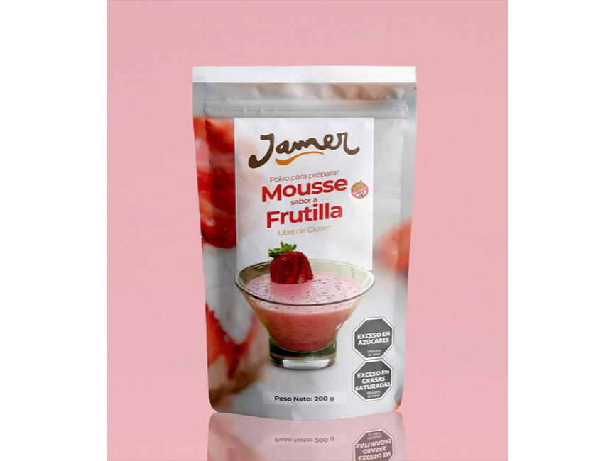 Mousse de Frutilla x200gr Jamer