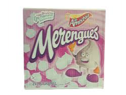 Merengue mediano blanco x2kg a granel