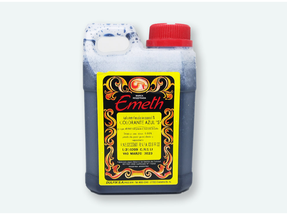 Colorante Azul (Liquido) x 1Lt