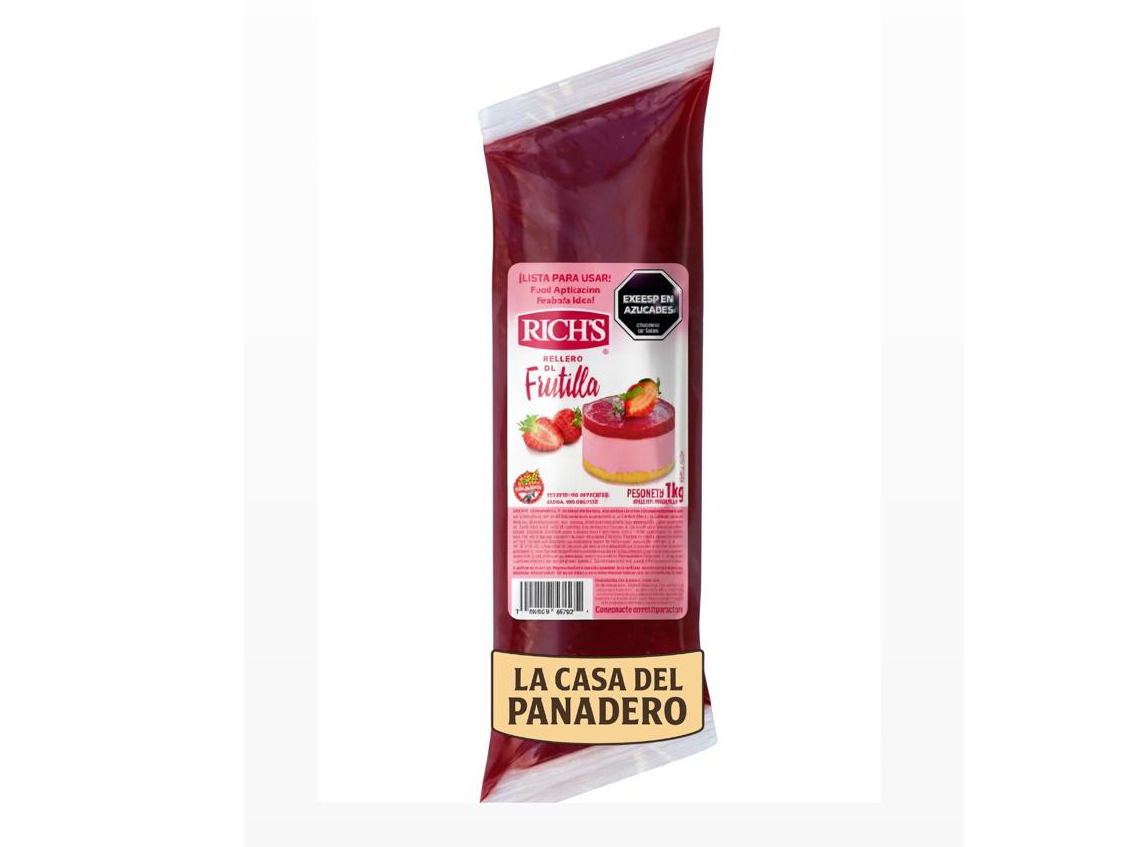 Preparado a base de pulpa de frutilla xkg Richs