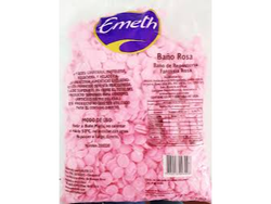 Chocolate "Emeth" Rosado en Botones x 1kg