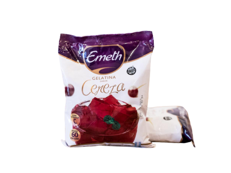Gelatina Emeth de Cereza x 500gr